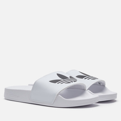 Мужские сланцы adidas Originals Adilette Lite, цвет белый, размер 42 EU