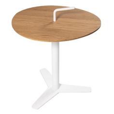 Журнальный стол radius (my modern home) коричневый 38x52x48 см.