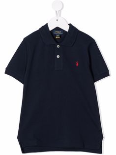 Ralph Lauren Kids рубашка поло с вышитым логотипом