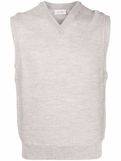 Lemaire knitted V-neck sleeveless vest