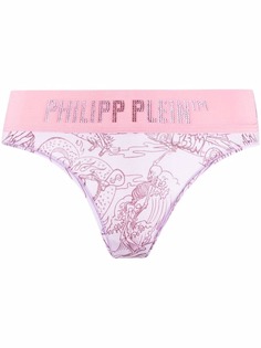 Philipp Plein трусы-стринги с логотипом