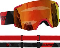 Маска Salomon 20-21 S/View Red/Mid Red