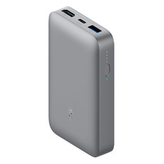 Внешний аккумулятор (Power Bank) Xiaomi PowerBank ZMIQB816, 10000мAч, серый [qb816 grey]