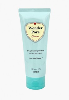 Пенка для умывания Etude Wonder Pore Deep Foaming Cleanser для кожи с расширенными порами, 150 мл