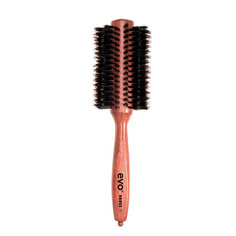 [Брюс] Круглая щетка с натуральной щетиной для волос 28мм evo bruce 28 natural bristle radial brush