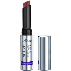 Помада для губ ISADORA ACTIVE ALL DAY WEAR LIPSTICK стойкая матовая тон 14 sweet plum