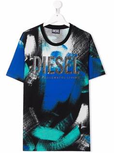 Diesel Kids футболка с логотипом