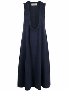 extreme cashmere кашемировое платье с глубоким вырезом
