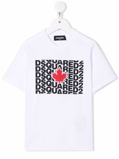 Dsquared2 Kids футболка из джерси с логотипом