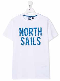 North Sails Kids футболка с логотипом