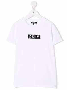 Dkny Kids футболка с логотипом