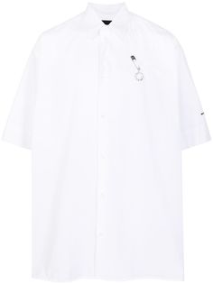 Raf Simons X Fred Perry рубашка с брошью