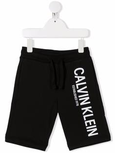 Calvin Klein Kids шорты с кулиской и логотипом