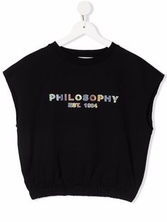 Philosophy Di Lorenzo Serafini Kids футболка с логотипом