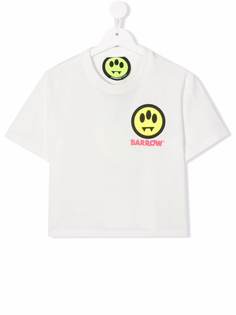 Barrow kids укороченная футболка с логотипом