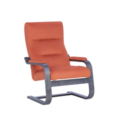 Кресло оскар (leset) оранжевый 68x100x80 см. Milli