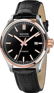 Швейцарские наручные мужские часы Epos 3501.132.34.15.25. Коллекция Passion