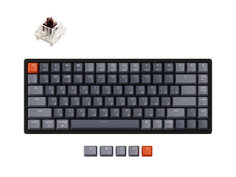 Клавиатура Keychron K2 White Backlit RGB Gateron Brown Switch K2C3 Выгодный набор + серт. 200Р!!!