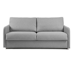 Диван-кровать komoon 140 полиуретановый светло-серый (la forma) серый 182x92x95 см.