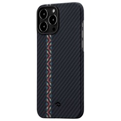 Чехол для смартфона Pitaka MagEZ 2 FR1301PM для Apple iPhone 13 Pro Max, чёрно-серый