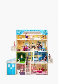 Дом для куклы Paremo "Лира", с мебелью 28 предметов