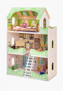 Дом для куклы Paremo "Луиза Виф" с мебелью 7 предметов, для кукол 20 см