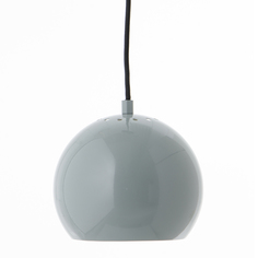 Лампа подвесная ball (frandsen) голубой 16 см.