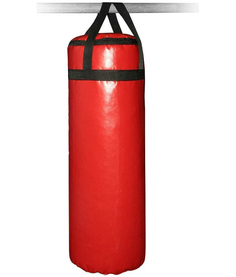 Мешок боксерский SM 10 кг на стропе (армированный PVC), SM-232, Красный, 10 кг Спортивные Мастерские