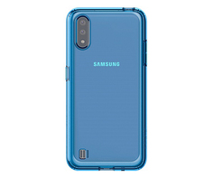 Чехол (клип-кейс) Samsung Galaxy M01 araree M cover синий (GP-FPM015KDALR)