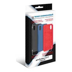 Чехол DF для APPLE iPhone 12 mini c микрофиброй Silicone Black iMagnetcase-01