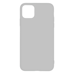 Чехол клип-кейс PERO софт-тач для iPhone 11 Pro Max серый ПЕРО