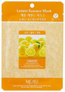 Маска тканевая для лица Mijin Cosmetics Lemon Essence Mask 23 г