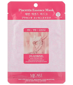 Маска тканевая для лица Плацента Placenta Essence Mask 23гр Mijin Cosmetics