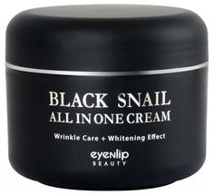 Крем для лица с экстрактом черной улитки Eyenlip Black Snail All In One Cream 25 г