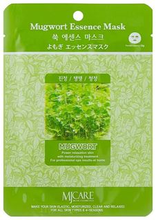 Маска тканевая для лица с полынью Mijin Cosmetics Mugwort Essence Mask 23 г