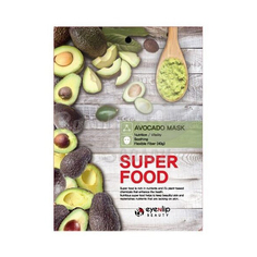 ENL SUPER FOOD Маска для лица тканевая EYENLIP SUPER FOOD AVOCADO MASK 23мл