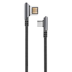Кабель OLMIO HANDY USB 2.0 - Type-C 1.2м 2.1A черный