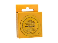 Маска для лица теплая Cafemimi Активное питание и восстановление Облепиха 15 мл