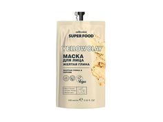 Маска для лица Cafemimi SUPER FOOD Желтая глина 100 мл (дой-пак)