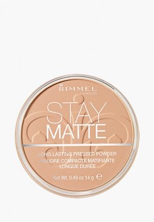 Пудра компактная Rimmel Stay Matte Re-pack, 005 silky beige, 14 гр