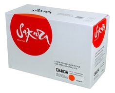Картридж SAKURA CB403A для HPColor LaserJet CP4005/CP4005n/CP4005dn, пурпурный, 7500 к.