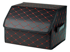 Органайзер Qumo Auto Excellence 30х30х40cm Black-Red Stitch 33361