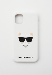 Чехол для iPhone Karl Lagerfeld 11, Liquid silicone Choupette