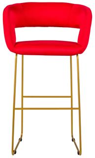 Кресло полубарное walter (r-home) красный 57x89x55 см.