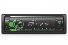 Автомагнитола ACV AVS-912BG (1din/зеленая/Bluetooth/USB/AUX/SD/FM/4*50)