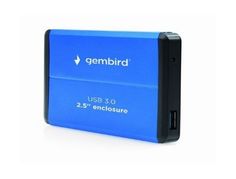 Внешний корпус для HDD/SSD Gembird EE2-U3S-2-B 2.5" синий (EE2-U3S-2-B)