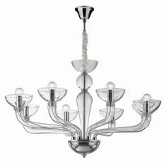 Люстра Подвесная люстра Ideal Lux Casanova SP8 Trasparente 044255