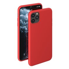 Чехол Deppa Gel Color Case Basic для Apple iPhone 11 Pro Max красный PET белый 87233