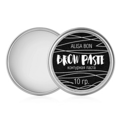 Контурная паста для бровей"BROW PASTE" белая Alisa Bon