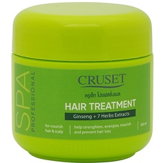 Маска для волос женьшень и 7 трав Hair Spa Treatment with Ginseng & 7-Herbs Extracts 500 МЛ Cruset